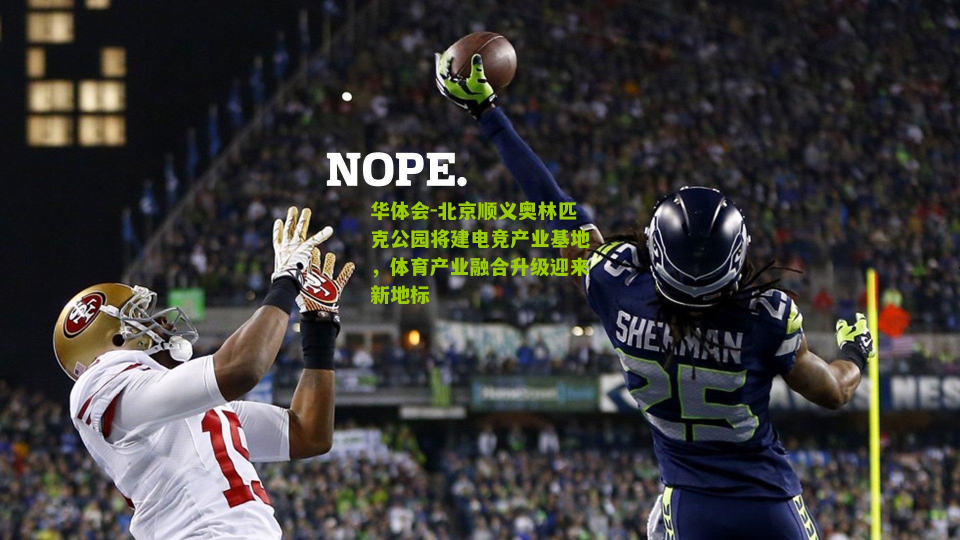 北京顺义奥林匹克公园将建电竞产业基地，体育产业融合升级迎来新地标